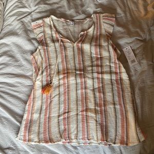 Tribal Jeans Short Sleeve Elegant Blouse - Never Worn